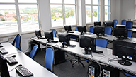 Einer unserer modern eingerichteten Schulungsräume.